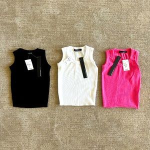 NWT girls Contraband tanks x3! Size medium